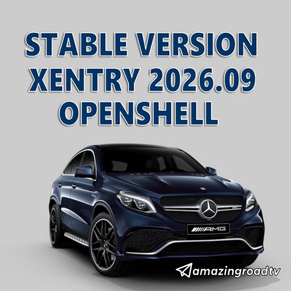 XENTRY 2026.09 OpenShell for VCX SE / VXDiag PLUS / VCI C6 / ENET / SM3 Scanmatik