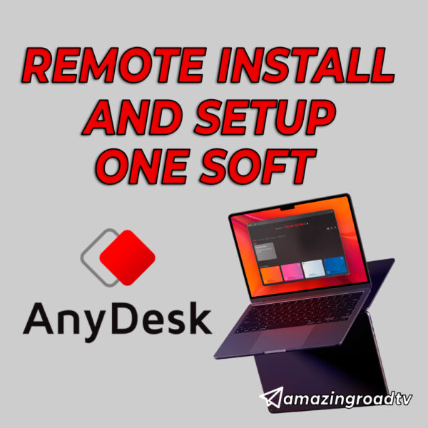 Remote Install and Setup one Mercedes Programm Service