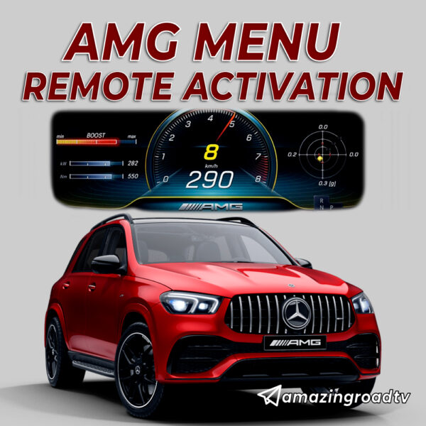 AMG Menu Activation For OEM IC177 Mercedes W167 W177