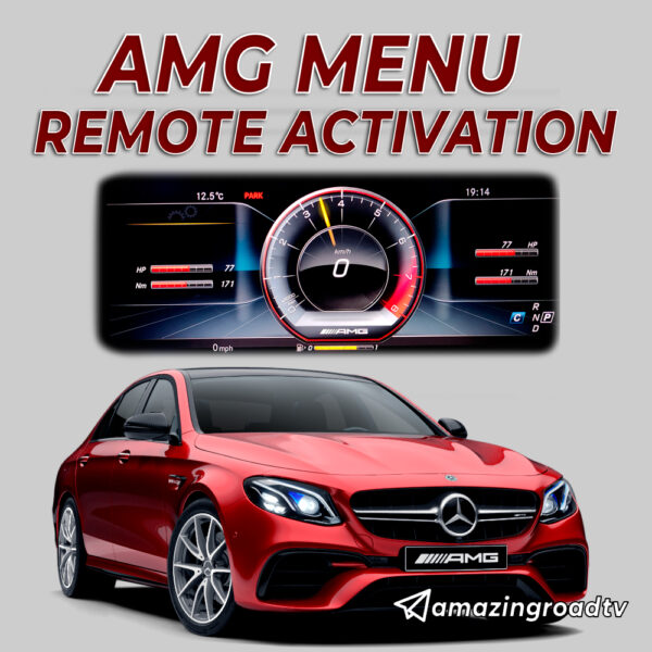 AMG Menu Activation For OEM IC213 Mercedes W213