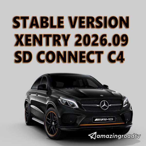 XENTRY 2026.09 OpenShell for SD Connect C4 / SUPER MB PRO M6+