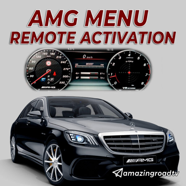 AMG Menu Activation For OEM IC213 Mercedes W222