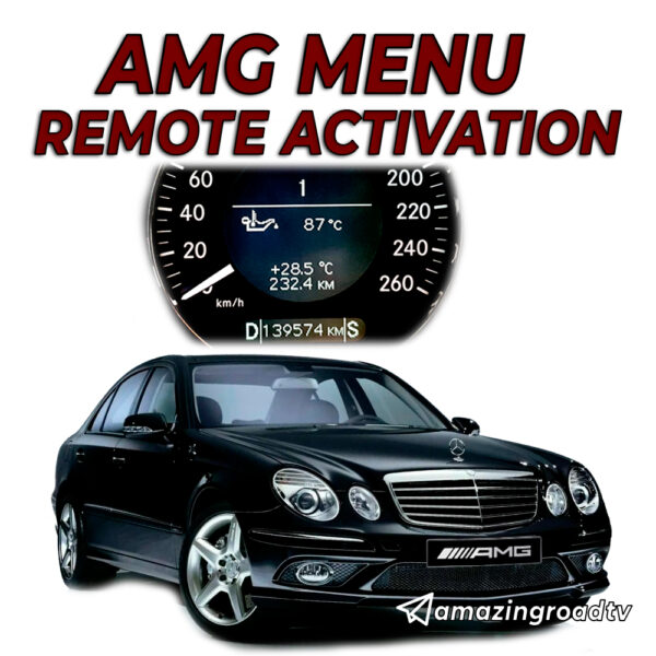 AMG Menu Activation For OEM ki211 Mercedes W211 W209 W219