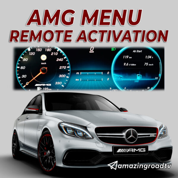 AMG Menu Activation For OEM IC213 Mercedes W205